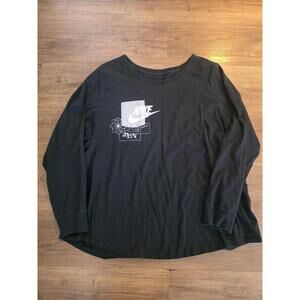 Womens Plus Size The Nike Tee Long Sleeve